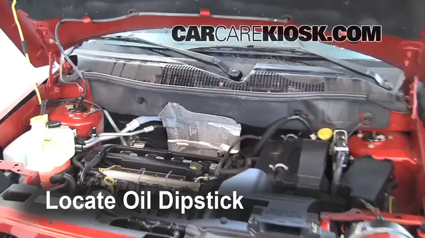 2008 Jeep Compass Sport 2.0L 4 Cyl. Oil Check Oil Level